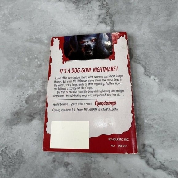 Goosebumps #32: The Barking Ghost by R.‎ L. Stine 1995 Paperback - Picture 3 of 3